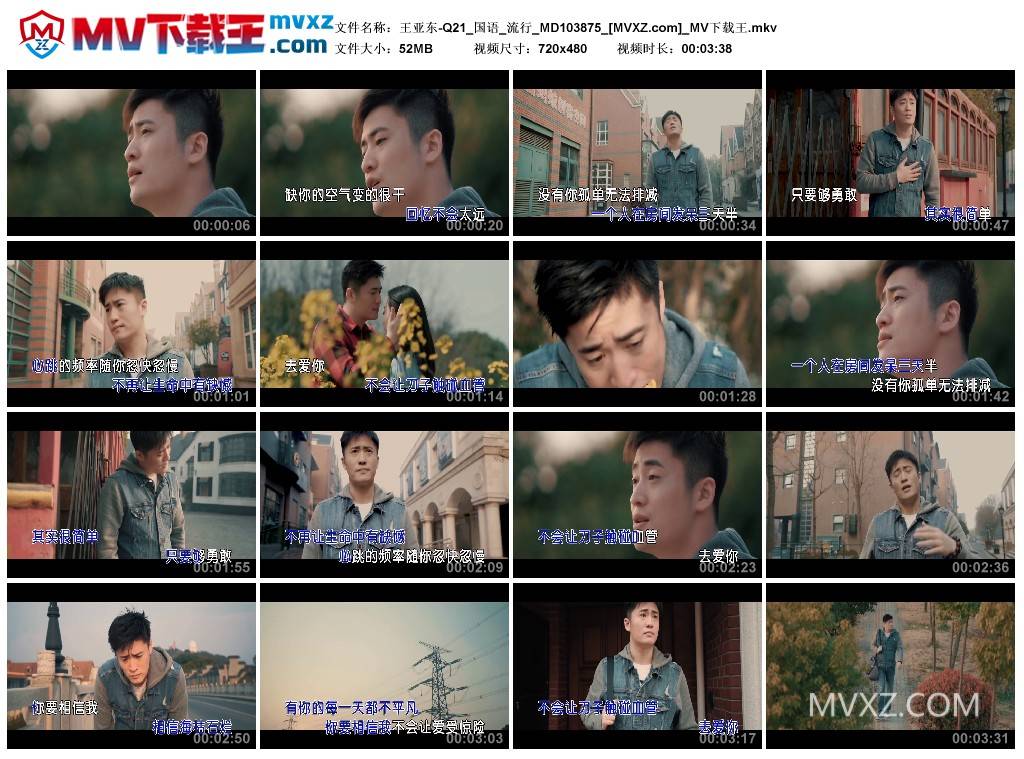 王亚东-Q21_国语_流行_MD103875